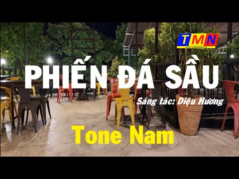 [KARAOKE] Phiến đá sầu (BossaNova) – Tone Nam (G#m) - #coverbytmn