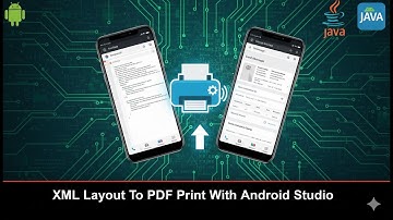 xml layout to pdf print with Android Studio