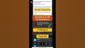 CEX.IO Quiz Answers Today - 17/18 April | CEX.IO Airdrop | 100% Correct! Claim Crypto Instantly! 🚀