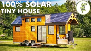 Super High Tech OffGrid Tiny House for Sustainable Living | Net Zero Energy Home