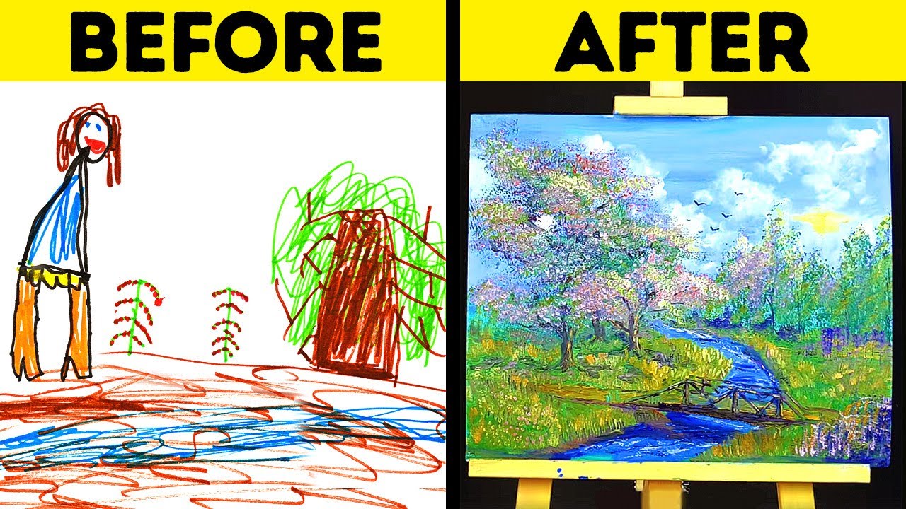 6 COLOURFUL PICTURES YOU EXACTLY CAN DRAW