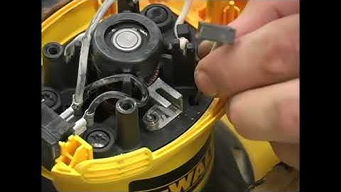 How to Replace the Brushes on a Random Orbit Sander