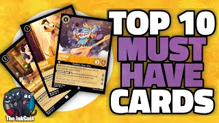 "Must Have" Amber Cards For Your Lorcana Collection | The InkCast | Lorcana Sets 1-3