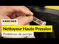 Comment diagnostiquer les problmes de pompe dun nettoyeur haute pression