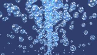 Футаж вращающиеся пузыри
