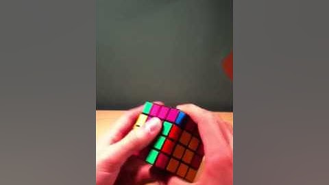 4x4 Rubik cube tutorial part 2