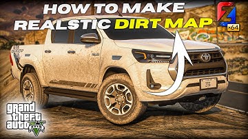 HOW TO MAKE REALSTIC DIRT MAP OF GTA 5 CAR WITH ZMODELER 3 | BY ZTG | UV MAPPING
