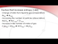 15.3.1 -15.3.2 State and explain the factors that increase the entropy in a system (HL)