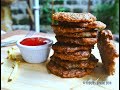 Puso ng Saging Patties (Banana Blossom Burgers)