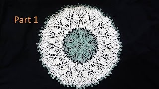 Cluster Stitch Doily- Crochet Tutorial Part 1