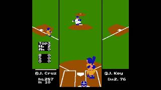 RBI Baseball (NES): Houston Astros Vs. AL All Star Team Perfect Game 26 Strikeouts K's Nintendo