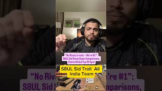 S8UL Sid: "India Mein Koi Rival Nahi!Global Top 40#S8UL #Sid #S8ULSid #BGMI #Esports #IndianEsports