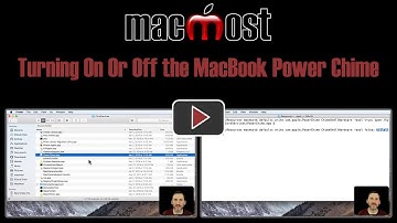 Turning On Or Off the MacBook Power Chime (#1665)