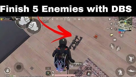 finish 5 Enemies with DBS DBS location in pubg @syedgamingat8161