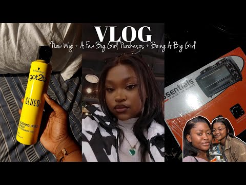 VLOG | New Wig + A Few Big Girl Purchases + Being A Big Girl