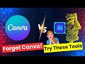 🔥 Top 5 Graphic Design Tools BETTER Than Canva + Bonus AI Tool 🚀