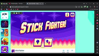 ATHGamingPro chơi STICK FIGHTER trên Poki! Hạ trùm cuối!