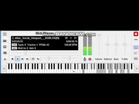 Roblox Online Social Hangout But Played On Midi Square Wave - roblox midi piano