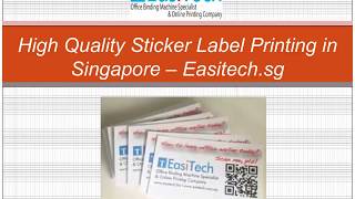 Get Laboratory Tested Sticker Label Printing Machine in Singapore – Easitech.sg screenshot 5