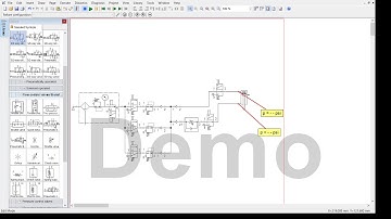 FluidSIM 3/2 Valve Actuated 3-Position Cylinder