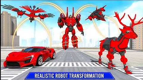 Deer Eagle Robot Transformation || Mech Robot Transform || LA LA  Games