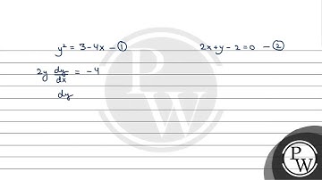 Find the coordinates of the point on the curve \( y^{2}=3-4 x \) where tangent is parallel to th...