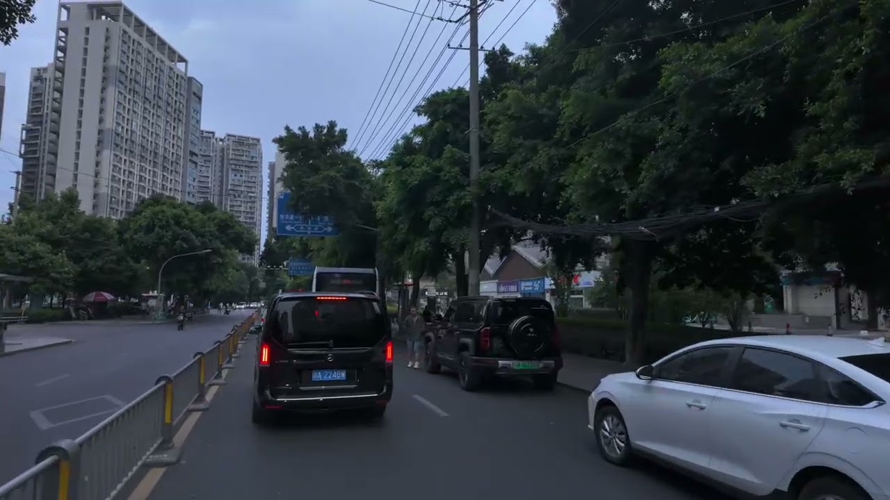 Driving car out of parking pot