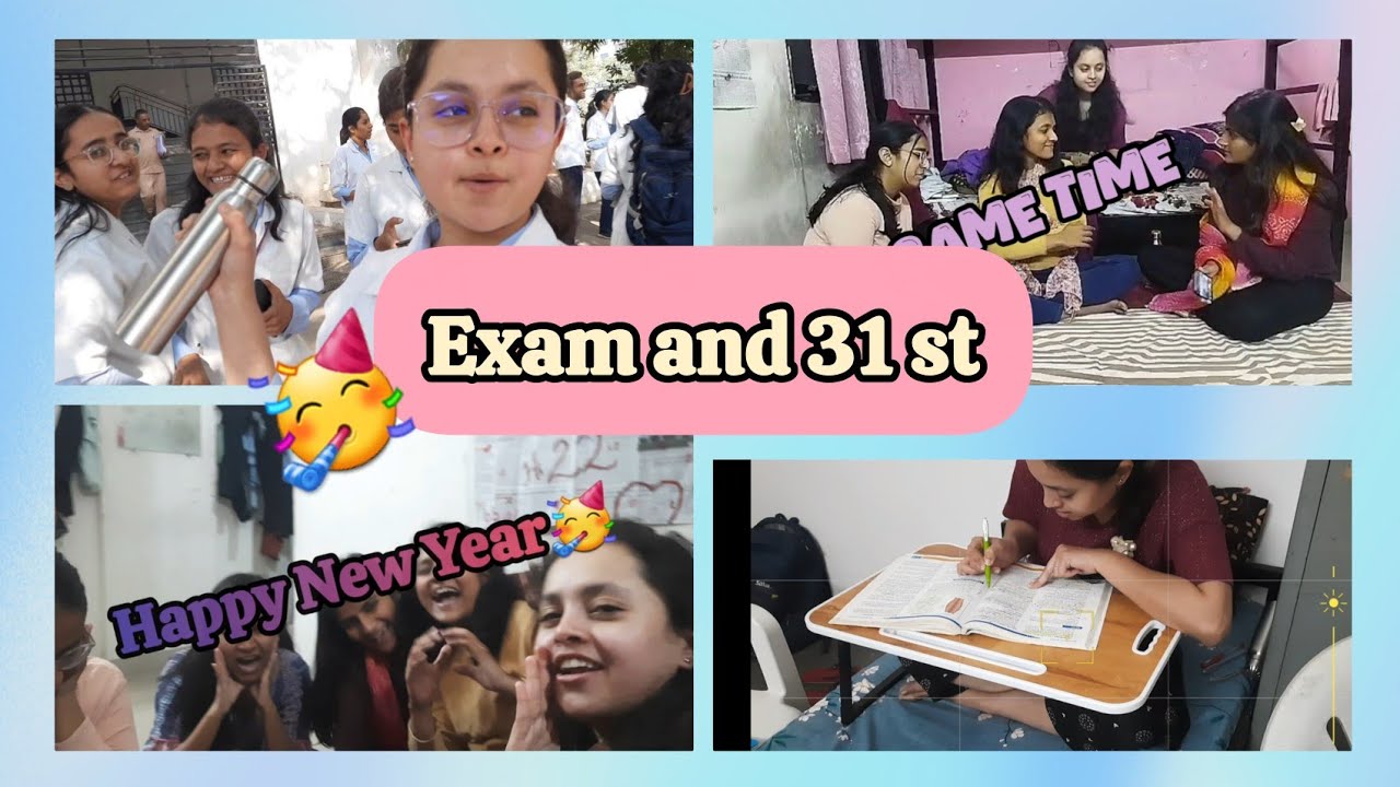Exam Day | 31st Dec Celebration| 2025 last vlog | #Long Vlog #Vlog