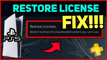 PS5 UNABLE TO RESTORE LICENSE EASY FIX!