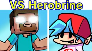 Friday Night Funkin' VS Herobrine Week (FNF Mod) (Friday Night Cursed) (Minecraft Hardcore vs Hard)