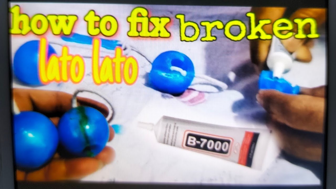 how to fix broken lato lato toys - YouTube