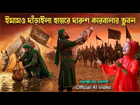 ইমামও দাঁড়াইলা হায়রে দারুণ কারবালার ভুবন - কারবালার জারি। রিমা কাঙ্গালিনী Rima Kangalini Ai Video
