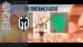 Gaimin Gladiators vs. Team Falcons - DreamLeague Season 22 - Group Stage 2 - BO3 @4liver