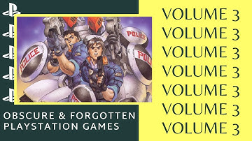 Obscure & Forgotten PS1 Games Vol.3 | Sean Seanson