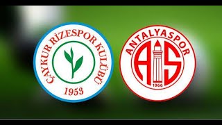 Rizespor Vs Antalyaspor