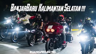 Pecahh!! Night Ride Gabungan di Kalimantan - Langsung Wili Pasukan Moge V4SP R1M Harley