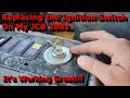 Replacing the ignition switch on my jcb 208s backhoe loader  seidelranch