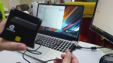 เครื่องอ่านบัตรประชาชน Zoweetek วิธีการติดตั้ง Driver ทั้งรุ่น ZW-12026-2,-3 ไฟล์อยู่ใต้คลิป ตอนที่1