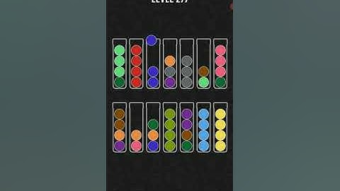 Ball sort puzzle level 277