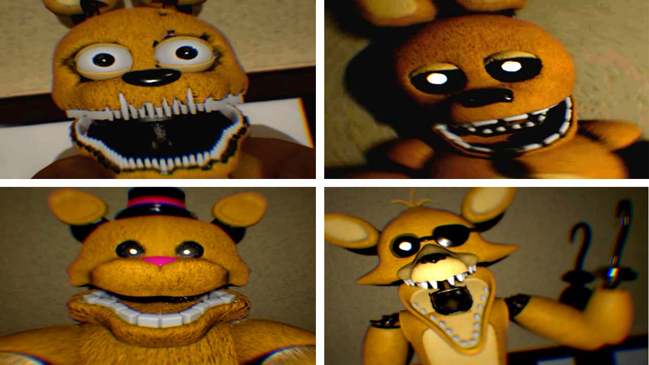 those nights at fredbears remake golden foxy