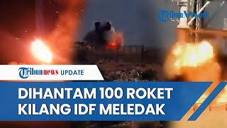 Rangkuman Hamas Vs Israel: 100 Roket Hizbullah Jebol Iron Dome | 2 Kapal Israel Bolong Dibom Houthi