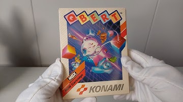 MSX | Konami | Q-Bert | #msx #msx2 #retrogames #consolegaming #konami #oldgames
