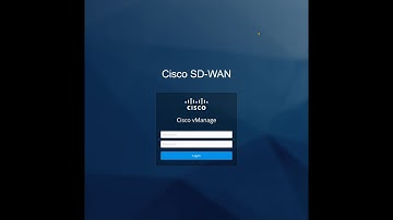 Part3   Cisco SDWAN   GNS3   vSmart & vBond