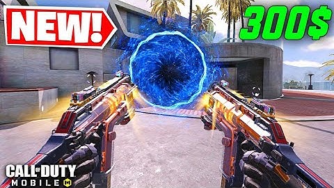 NEW 300$ GUN SKIN GAMEPLAY in CODM! (Mythic Fennec Ascended)