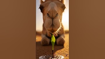 “Camel Saved the Banana Tree from Drying Up in the Desert”