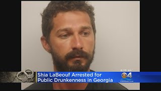 Actor Shia LaBeouf Arrested In Georgia For Public Drunkenness