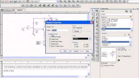 Analog PSpice Bipolar Amplifier