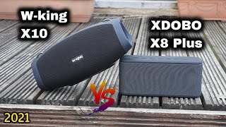 W-king X10 Vs Xdobo X8 Plus | Sound &amp; BASS Test | Who Will be the Winner! of Bluetooth speakers 2021