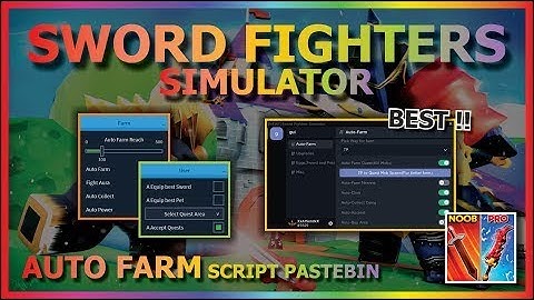 SWORD FIGHTERS SIMULATOR Script | AUTO FARM | HATCH EGG | AUTO UPGRADE | FIGHT AURA
