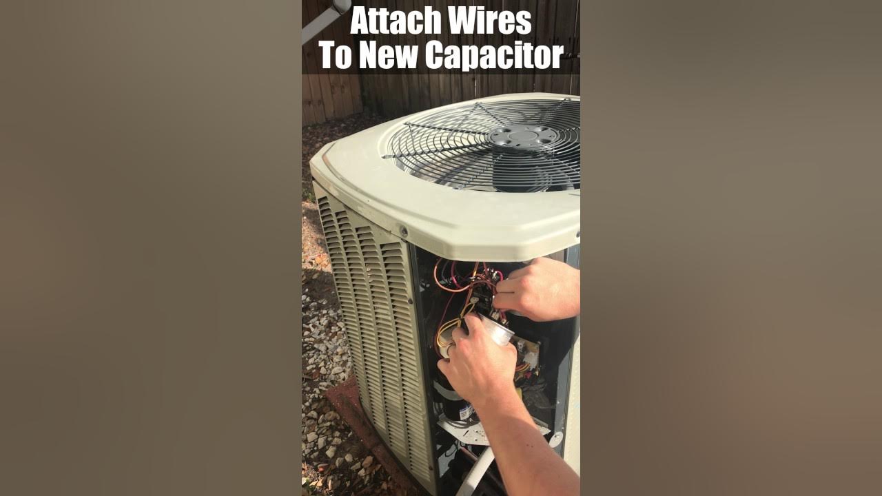 1 AC Capacitor Change Out Tutorial YouTube